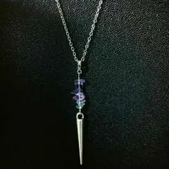 再入荷！メンズネックレス 氷麗 フローライト