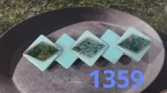 レジンヘアピン　ハンドメイド