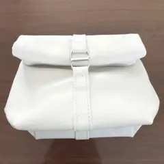 【新品未使用】DIOR ディオール 最新ノベルティ ロールトップ ポーチ 白