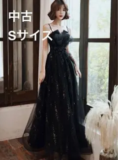 韓国風ウエディングドレス　ブラックドレス　結婚式　二次会　前撮り