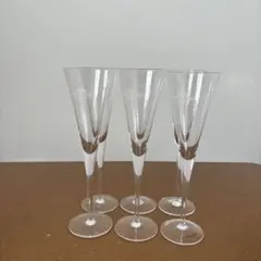 マルティーニ MARTINI シャンパングラス（ワイングラス）6脚 新品・未使用