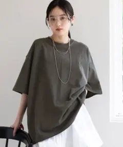 RAGEBLUE ロゴ刺繍ピグメントTシャツ