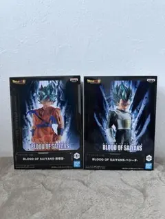 新品未開封 ドラゴンボール 超サイヤ人ブルー 孫悟空 ベジータ