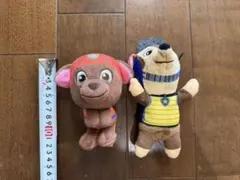 パウパトロール チェイス ズーマ ぬいぐるみセット マスコット