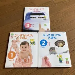 【Benesse】こどもちゃれんじすてっぷ　ふしぎはっけんえほん3冊セット