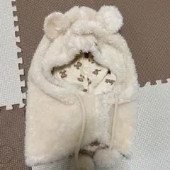 フタフタ　帽子　くま　ベビー　防寒　マフラー
