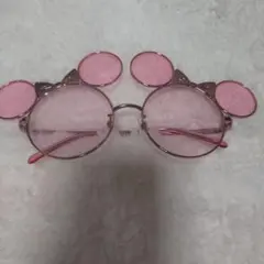 ファッション用グラス サングラス ミニー ディズニー ピンク