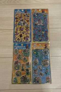 ズートピア　プチドロップステッカー　ウォーターシール　4種　コンプリート　正規品