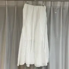 ロンハーマン別注　cp shades Lily コットンシルクスカート ホワイトのサムネイル