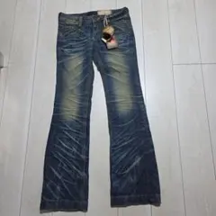 フレアデニムパンツ ブルー 新品タグ付き※最終値下げしました♪