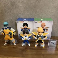 一番くじ ドラゴンボールZ E賞 ブルマB賞クリリンC賞孫悟飯3体セット