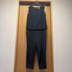 BEAMS HEART ノースリーブ オールインワン ネイビーのサムネイル