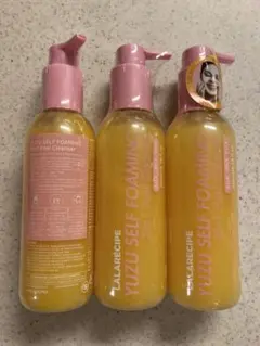 LALARECIPE YUZU SELF FOAMING クレンザー 3本セット