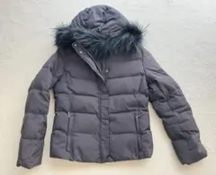 ファー付きダウンジャケット サイズ7