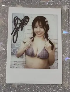 鈴木ふみ奈 直筆サイン入りチェキ - メルカリ