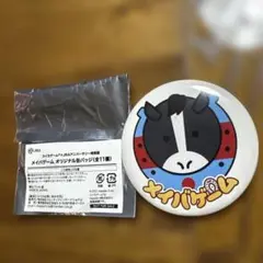 JRAアニバーサリーイベント 阪神競馬場メイバゲーム 缶バッジ