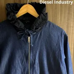 【カッコ良◎】Diesel Industry フルジップデニムシャツパーカー