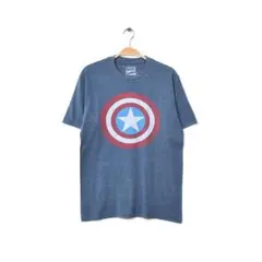 マーベル キャプテンアメリカ Tシャツ メンズS マーベルコミックス 古着
