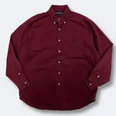 飛*信様 【は】90’s〜00s ラルフローレン コットン ボタンダウンシャツ