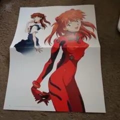 新世紀エヴァンゲリオン　両面ポスター＃♡⑫　アスカ
