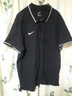 ナイキ　NIKE 黒 ポロシャツ　メンズXLのサムネイル