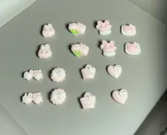 デコパーツ　ピンク2