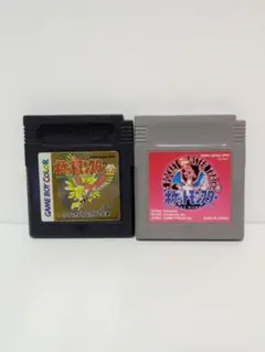 【動作確認済】ポケットモンスター ポケモン　赤　金 ゲームボーイソフト　端子清掃