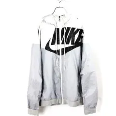 【NIKE】ナイキウィンドランナージップアップジャケット ナイロンジャケットL