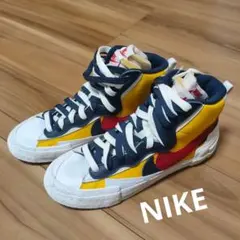 タグ付き NIKE BLAZER MID SACAI ナイキ スニーカー