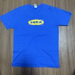 IKEA ロゴ Tシャツ ブルー Mサイズのサムネイル