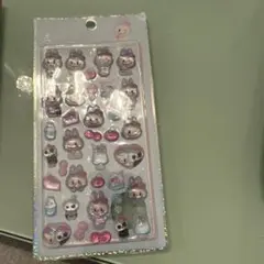 新品ラブブ　キラぷくシール