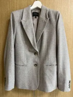 BANANA REPUBLIC グレー テーラードジャケット 6