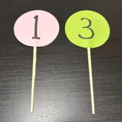 3択クイズ　回答札　10セット