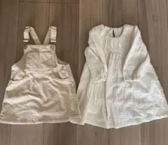 ZARA KIDS サロペット ワンピース　98cm