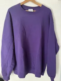 Champion AUTHENTIC スウェット パープル XL