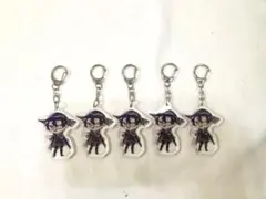 カラフルピーチ　もふ　魔法学園　アクリルキーホルダー