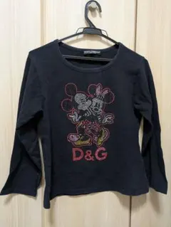 Dolce & Gabbana ミッキー長袖Tシャツ　サイズ不明