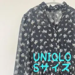 UNIQLO/ユニクロ　花柄 ワンピース Sサイズ