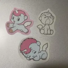 【送料無料】ユニコシール3枚セット