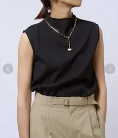 定価20000超】リブフレンチスリーブトップス 東原亜希着用 ラッピン