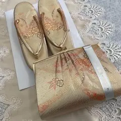 和装　草履とバッグセット
