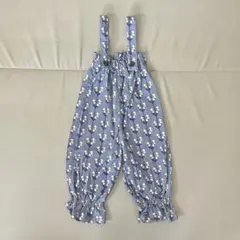 【美品】 しまむら RELA. すずらん サロペット オーバーオール 100