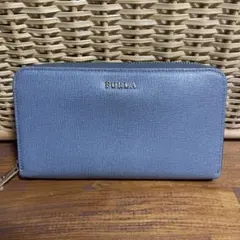 FURLA フルラ ブルー 長財布