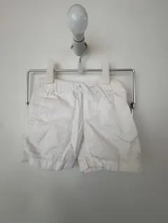 ポロラルフローレン　ホワイト ハーフパンツ ３Ｔ