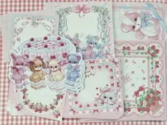 紙モノ＊可愛いメモセット②＊中身画像あり