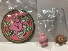 BT21 ならぶんです。COOKY、SHOOKY★一番くじ コースター クッキー