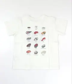 ストリートウェア 和柄Tシャツ　寿司柄Tシャツ