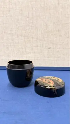 棗 漆器 蓋物 茶道具 蒔絵 片輪車 コレクションのサムネイル