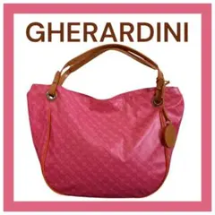 GHERARDINI ピンク トートバッグ　ゲラルディーニ　ソフティー　トート