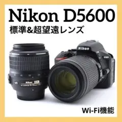 S数少！Nikon D5600☆初心者向け☆簡単転送☆すぐ使える☆おまけ多数